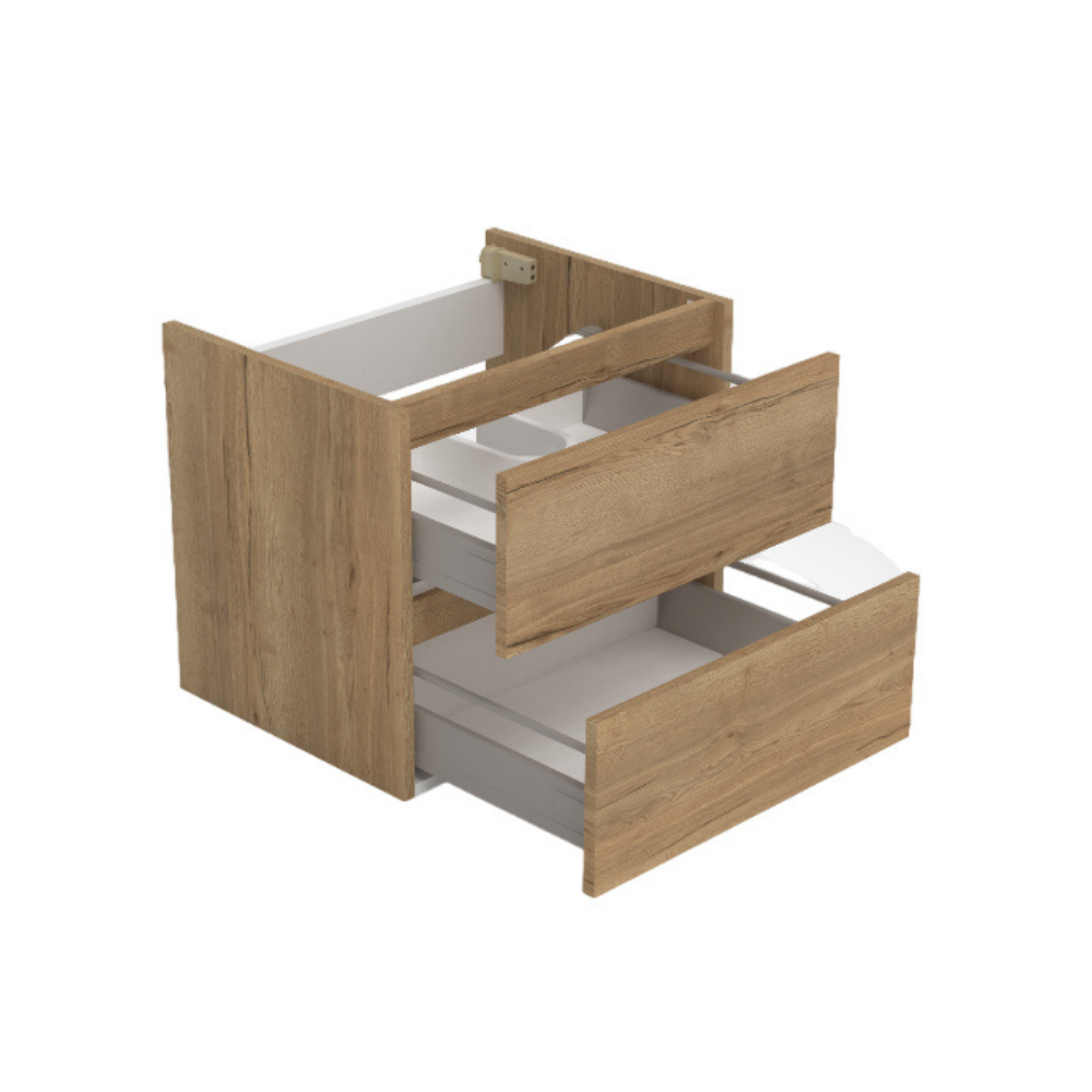 Trendline basic onderkast met greeplijst in korpus kleur 60 Natural Oak
