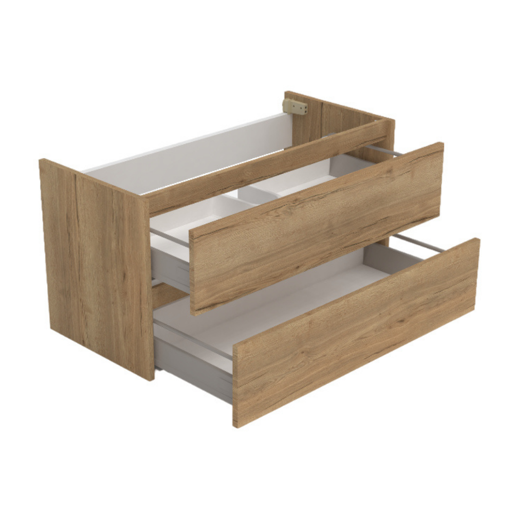 Trendline basic onderkast met greeplijst in korpus kleur 100 Natural Oak