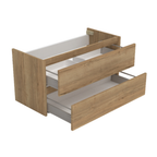 Trendline basic onderkast met greeplijst in korpus kleur 100 Natural Oak