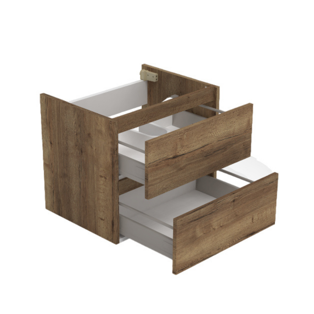 Trendline basic onderkast met greeplijst in korpus kleur 60 Tabak Oak