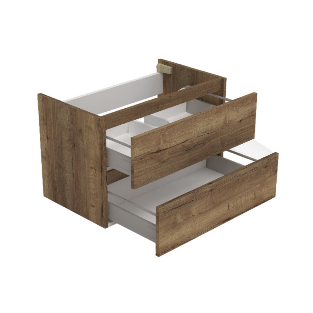 Trendline basic onderkast met greeplijst in korpus kleur 80 Tabak Oak
