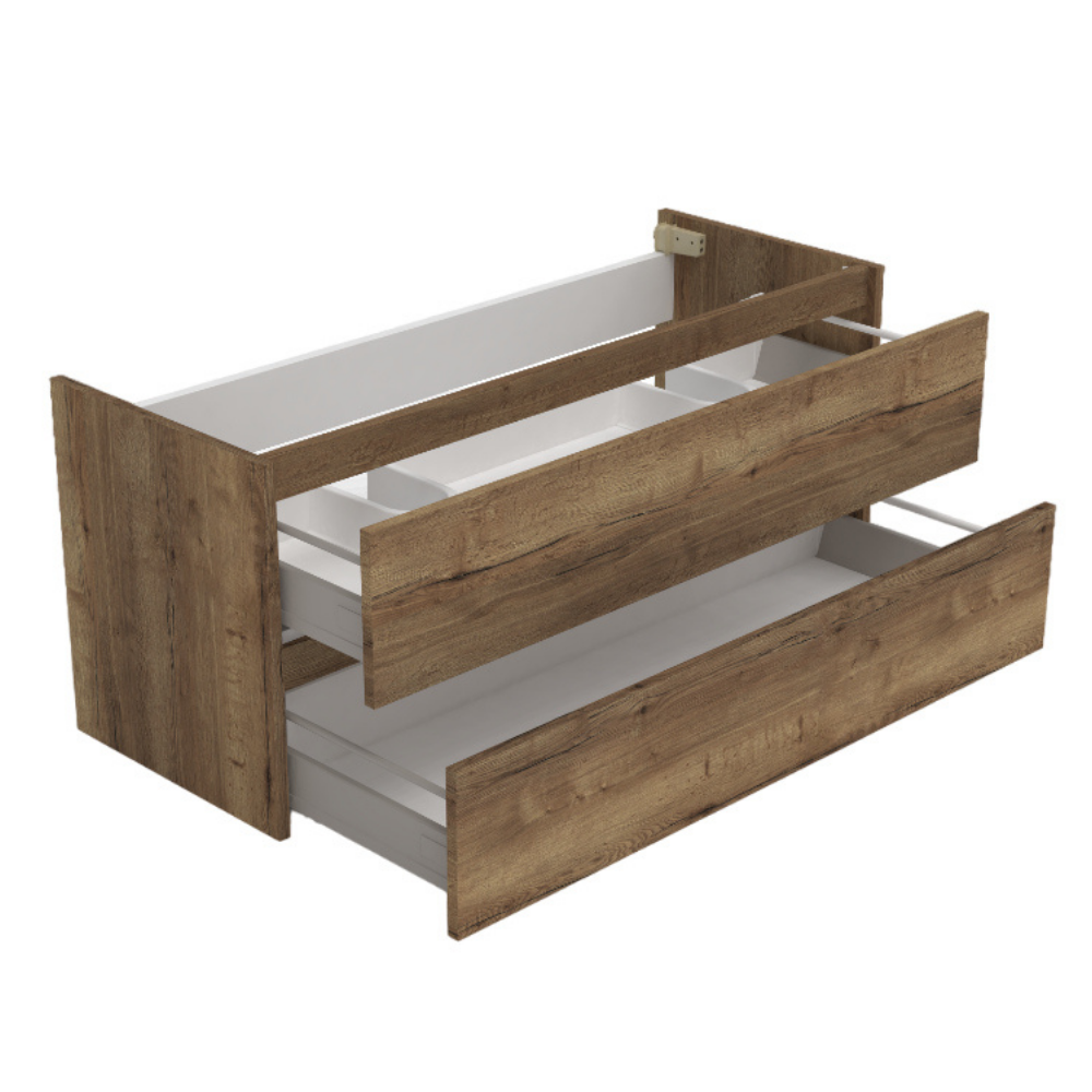 Trendline basic onderkast met greeplijst in korpus kleur 120 Tabak Oak