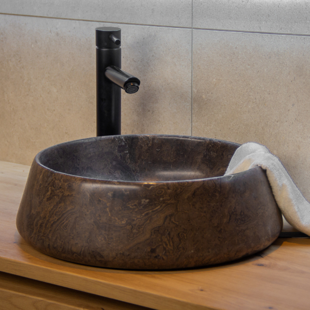 Waskom Marmer Mokka Brown