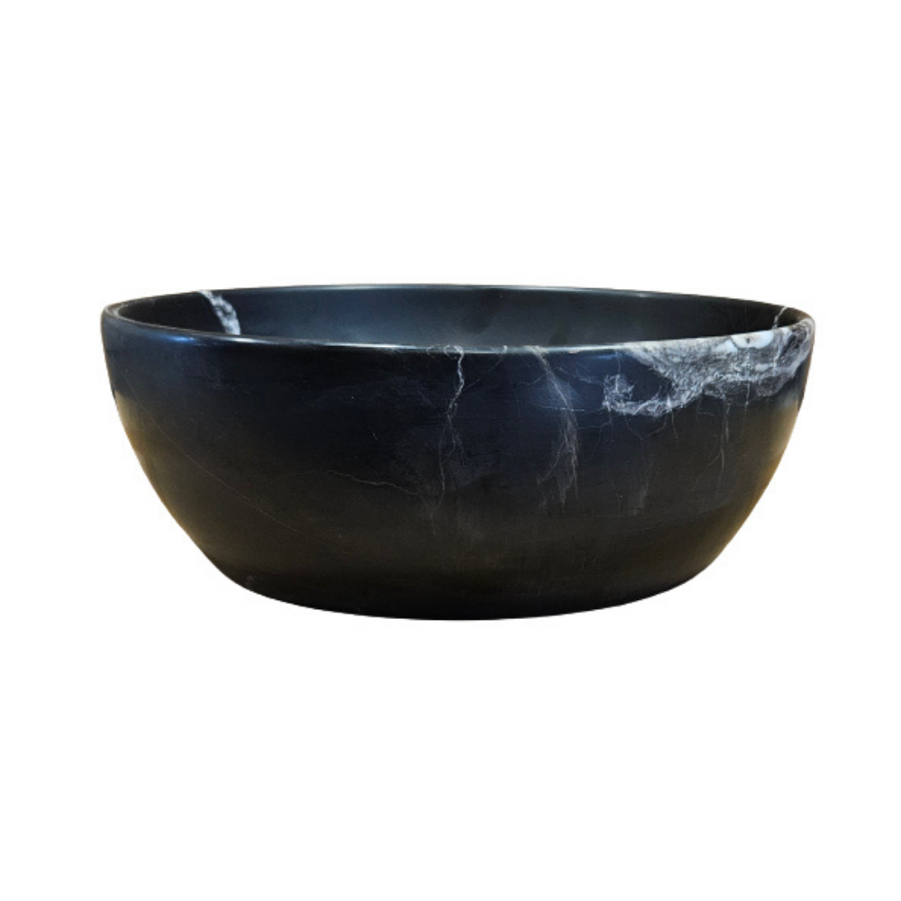 Waskom Marmer Rond Black Emperador