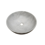 Waskom Marmer Rond Imperial White