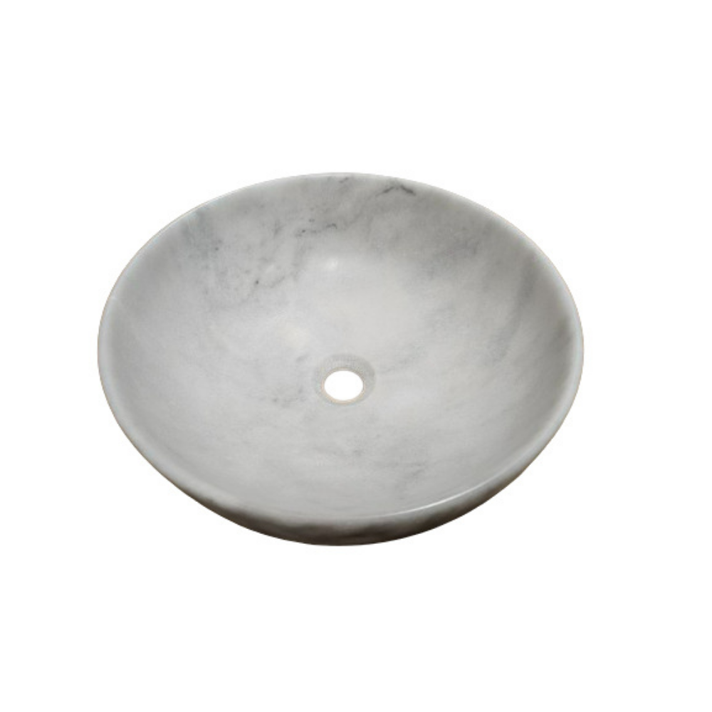 Waskom Marmer Rond Imperial White