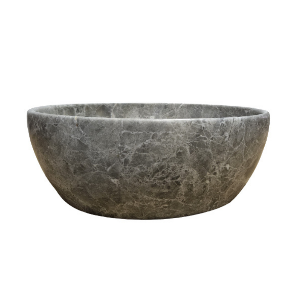 Waskom Marmer Rond Tundra Grey