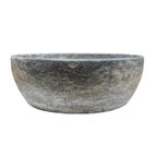 Waskom Marmer Rond Silver Travertin