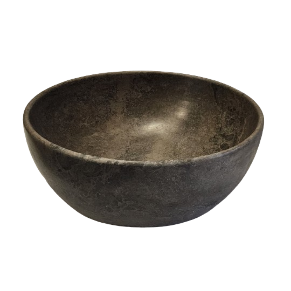 Waskom Marmer Rond Mokka Brown