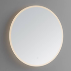 Ronde spiegel met LED verlichting, 3 kleur instelbaar & dimbaar incl. spiegelverwarming
