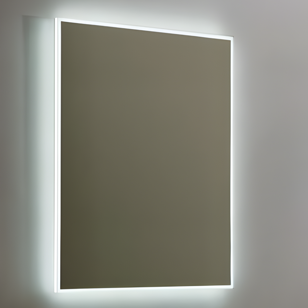 Spiegel infinity met rondom LED verlichting, 3 kleur instelbaar & dimbaar incl. spiegelverwarming