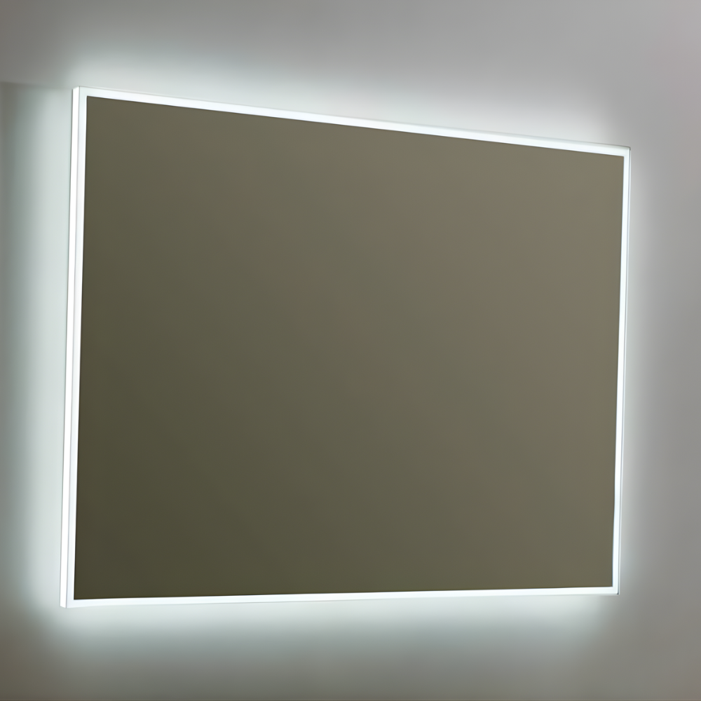 Spiegel infinity met rondom LED verlichting, 3 kleur instelbaar & dimbaar incl. spiegelverwarming