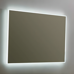 Spiegel infinity met rondom LED verlichting, 3 kleur instelbaar & dimbaar incl. spiegelverwarming