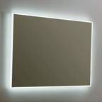 Spiegel infinity met rondom LED verlichting, 3 kleur instelbaar & dimbaar incl. spiegelverwarming