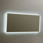 Spiegel infinity met rondom LED verlichting, 3 kleur instelbaar & dimbaar incl. spiegelverwarming