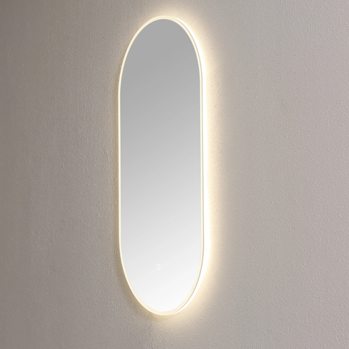 Spiegel ambiance ovaal met LED verlichting, 3 kleur instelbaar & dimbaar