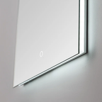 Spiegel gate met indirecte LED verlichting, 3 kleur instelbaar & dimbaar
