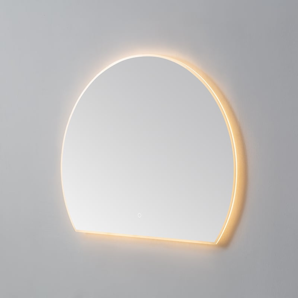 Spiegel horizon met LED verlichting, 3 kleur instelbaar & dimbaar