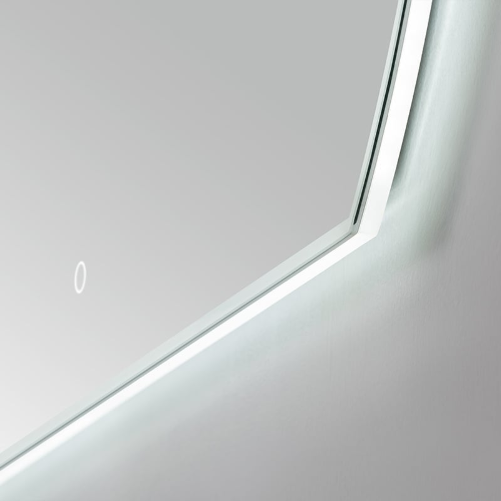 Spiegel horizon met LED verlichting, 3 kleur instelbaar & dimbaar