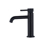 Wastafelmengkraan Slimline met geribbelde knop